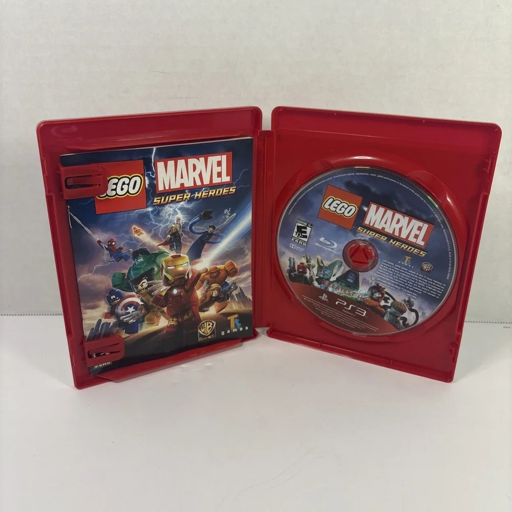 LEGO Marvel Super Heroes PS3 Sony PlayStation 3 2013 Good Condition Game
